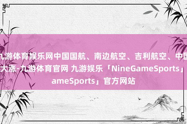九游体育娱乐网中国国航、南边航空、吉利航空、中国东航纷纷大涨-九游体育官网 九游娱乐「NineGameSports」官方网站